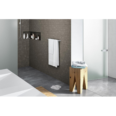 Zack Atore Porte-serviettes - 65cm - simple - inox