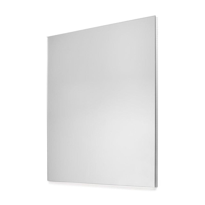 Saniclass Alu spiegel 60x70cm zonder verlichting rechthoek aluminium SHOWROOMMODEL