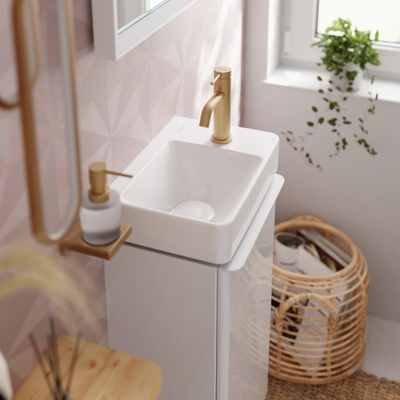 Hansgrohe Tecturis S Mitigeur lavabo - coolstart - bec de 10.8 cm - bronze brossé