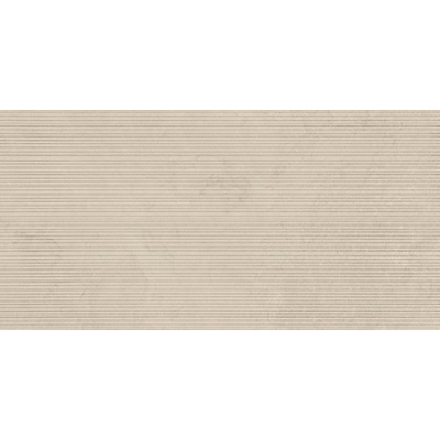 Serenissima Pietra Di Portland Decor-strip - 60x120cm - 9.5mm - gerectificeerd - Cannettato sabbia