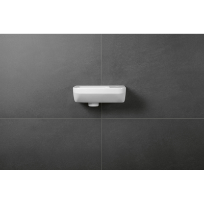 Villeroy & Boch Architectura fontein met kraangat rechts zonder overloop 36x26cm ceramic+ wit