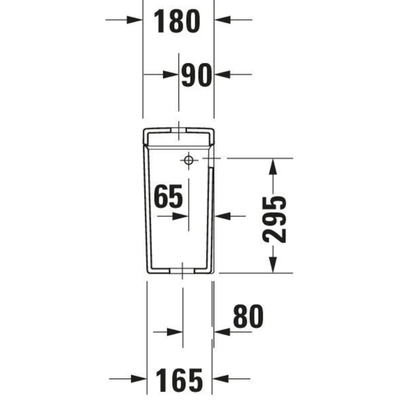 Duravit Starck 3 réservoir de chasse duo-bloc blanc