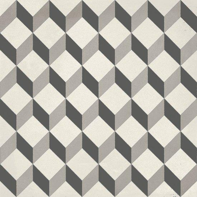 JOS. Hidro Vloertegel - 19.7x19.7cm - 8.3mm - Upsidedown black