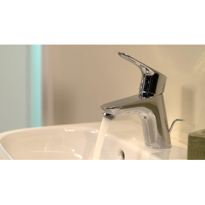 Hansgrohe Focus E2 wastafelkraan - met waste - hoogglans chroom
