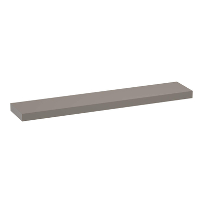 BRAUER Creek plan vasque suspendu - 240x50x10cm - taupe mat