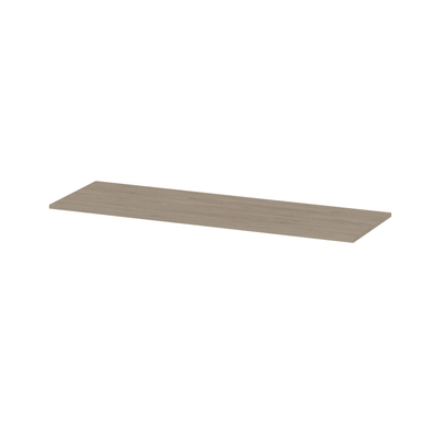 INK Topdeck Wastafelblad - 140x45x2cm - tbv onderkast - MFC - Ivoor eiken