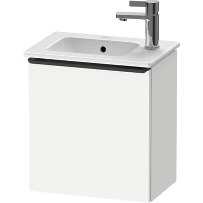 Duravit D-neo Meuble sous vasque 41x27.4x44cm 1 porte Blanc mat