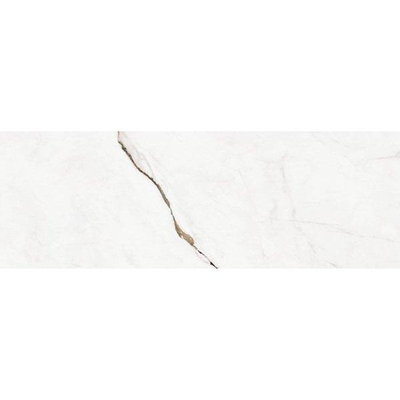 ÉCHANTILLON Douglas Jones Marbles Carreau mural 33x100cm 7mm rectifié éclat blanc Torano
