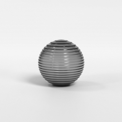 Astro Tacoma verre individuel 13,5 cm pour éclairage rainuré opale fumé