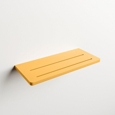 Mondiaz Easy Plancet - 14x31x1.2cm - opbouw - Solid surface - Ocher mat