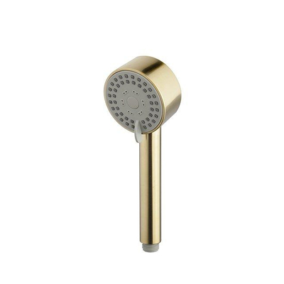 Wiesbaden UniMatch Cadans handdouche 3 standen Ø 8 cm geborsteld messing PVD SHOWROOMMODEL