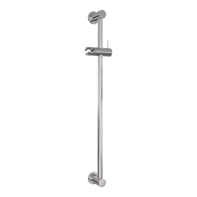 Brauer Chrome Edition Mitigeur de douche apparent - barre de douche - 1 fonction - 2 poignées lisses - douchette ronde 3 jets - chrome