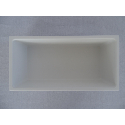 Crosstone by Arcqua Solid Alcove inbouwnis 30x15x10cm solid surface mat wit