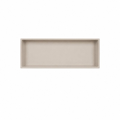 FugaFlow Eccelente Acces Niche encastrée - 30x90x10cm - solid surface - beige mat