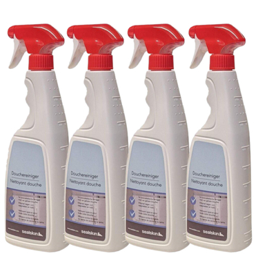 Sealskin Entretien Nettoyant de Douche 4 pièces
