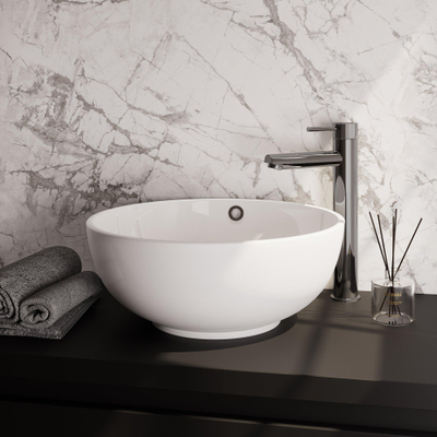 BRAUER Stripe Mitigeur lavabo surélevé à montage apparent - modèle A - chrome