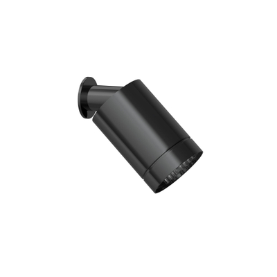 Hotbath COBBER Beam Douche de tête 3 jets avec fixation murale Noir poli PVD