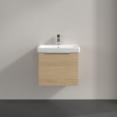 Villeroy & Boch Architectura Wastafelonderkast - 42x55cm - 1 lade - Nordic Oak (hout)