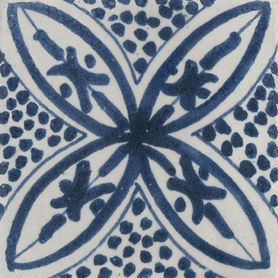 Ceralto Ricordo Marmo Vloertegel - 15x15cm - 10mm - glans - BLU