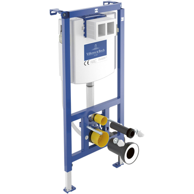Villeroy & Boch Viclean ViConnect Inbouwreservoir - met frame - wit