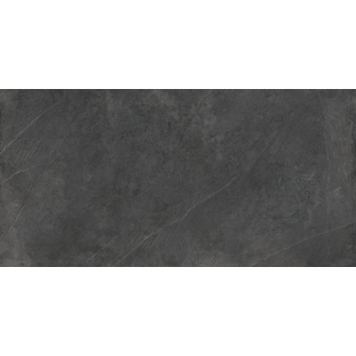 Terravito Allino carrelage mural et de sol - 60x120cm - rectifié - effet béton - noir mat (noir)