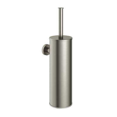 Hotbath Cobber X WC-borstelgarnituur - wandmodel - geborsteld nikkel