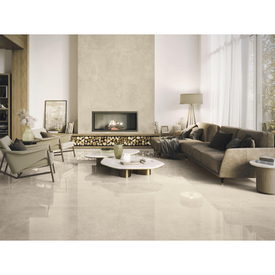 SAMPLE Terravito Unicoa wand- en vloertegel - 120x60cm - 9mm - gerectificeerd - Crème