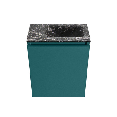 MONDIAZ TURE-DLUX Meuble WC 40 cm Smag. EDEN lavabo Lava position à droite. Sans trou de robinet.