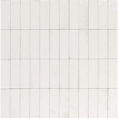 Ragno gleeze carreau de mur 5x15cm 10mm bianco