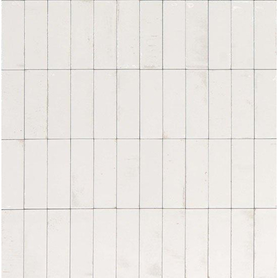 Ragno Gleeze Wandtegel - 7.5x20cm - 10.0mm - Bianco