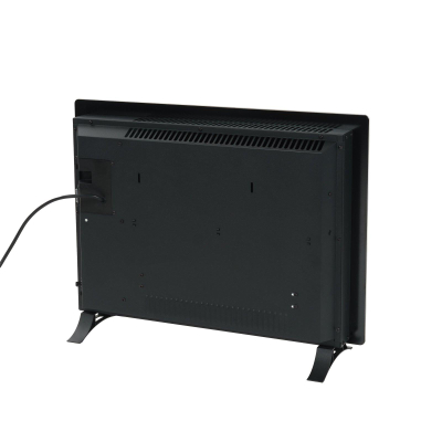 Eurom Alutherm Verre 1000 - Convectorkachel - wifi - Hangend/Staand - 1000watt - glas - mat zwart