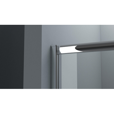 Adema Dawn Cabine de douche - 80x80cm - quart de cercle - chrome