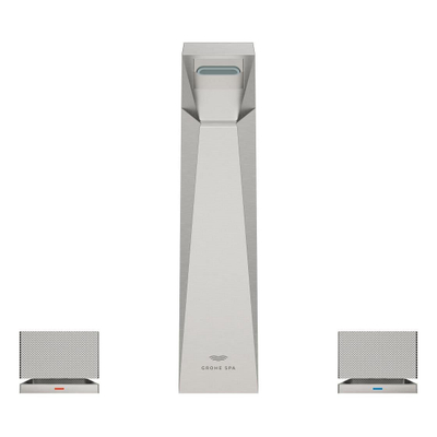 Grohe Allure brilliant private collection wastafelkraan M-Size 3-gats supersteel