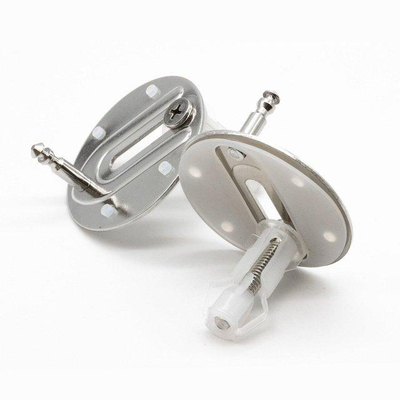 FugaFlow Eccelente Pietra Ensemble de fixation - abattant WC - laiton brossé