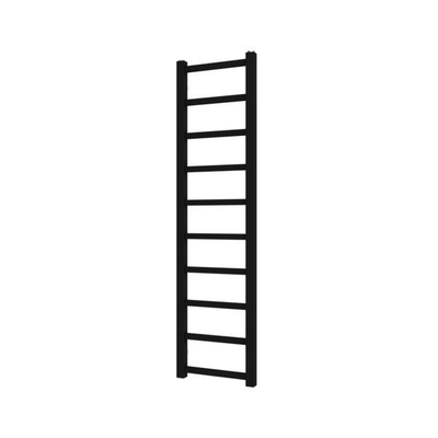 Plieger Magro Square Nexus elektrische designradiator - 114x30cm - 200W - donkergrijs structuur