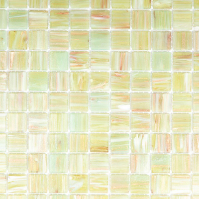 La Mosaic Factory Amsterdam carreau mosaïque - 32,2x32,2cm - carrelage mural et de sol - Carré - Verre Vert Clair brillant