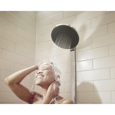 Hansgrohe Pulsify s Howerpipe - 26cm - 2jet - planchet - 40cm - mat wit