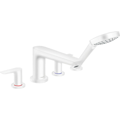 Hansgrohe Talis e Afbouwdeel - voor 4-gats badrandkraan - voor inbouwdeel - mat wit