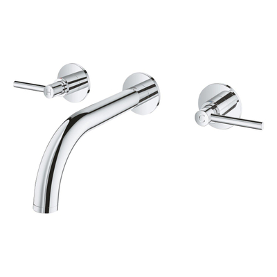 Grohe Atrio M-size 3-gats wandmengkraan chroom