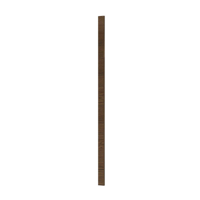 INK Blende 1.6x7x169cm - tbv koppeling tussen 2 hoge kasten - 1 deur - eiken Massief eiken chocolate