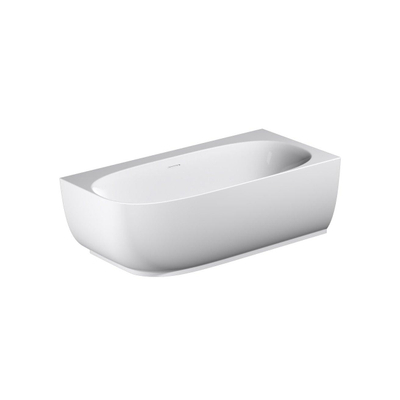Riho Phatos Baignoire semi-autoportante - 170x80cm - angle droit - acrylique - blanc mat