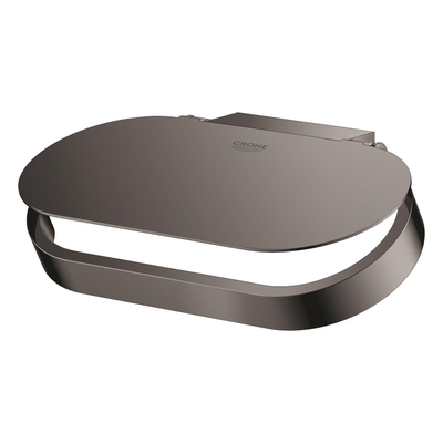 Grohe Selection Closetrolhouder met deksel - hard graphite (antraciet)