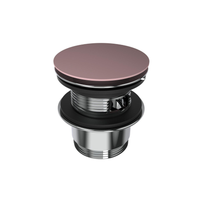 Arcqua Arcqua vidage automatique de baignoire 1 1/2 avec trop-plein rose mat