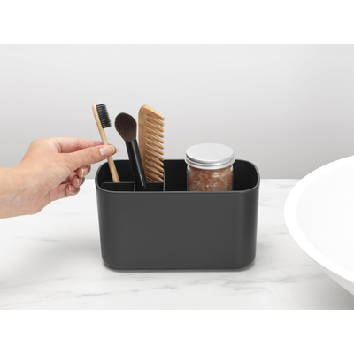 Brabantia ReNew Caddy de salle de bains - 20x10x11cm - gris foncé