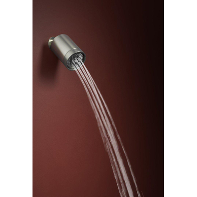 Hotbath Archie Beam Tête de douche - 3 jets - fixation murale - IX INOX316