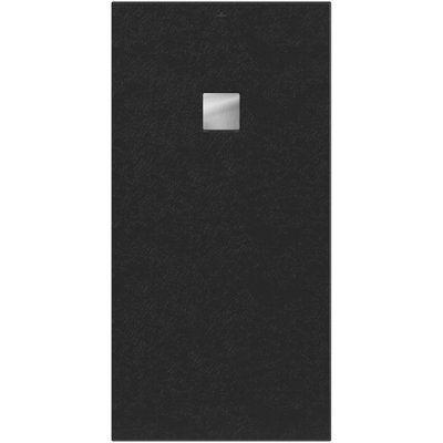 Villeroy & Boch Excello douchevloer - 160x80cm polyurethaan/acryl - Nature Anthracite (grijs)