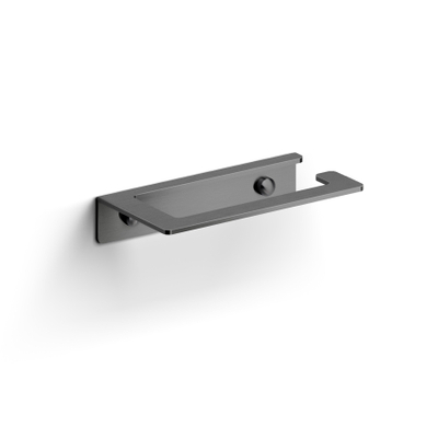 Clou Fold porte-rouleau de papier toilette sans clapet gunmetal brossé PVD