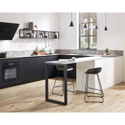 Hansgrohe Talis 1-gr mitigeur de cuisine U 220 aspect inox