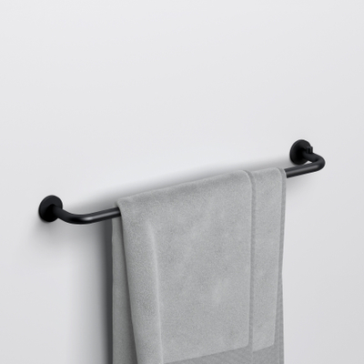 Clou Kaldur handdoekrek 45 cm mat zwart