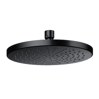 Hotbath Mate hoofddouche 30cm rond zwart mat OUTLETSTORE